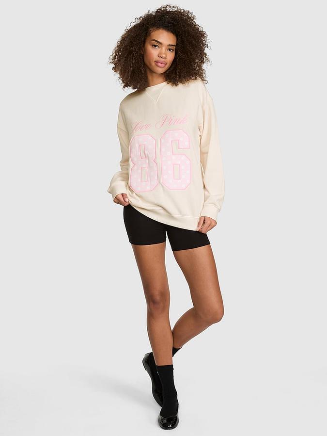 Campus Fleece&trade; Oversized Crew Sweatshirt