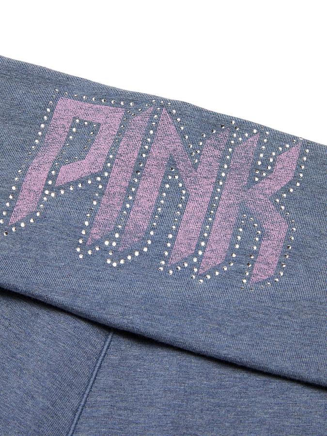 All-Day Cotton Foldover Flare Leggings image number 3