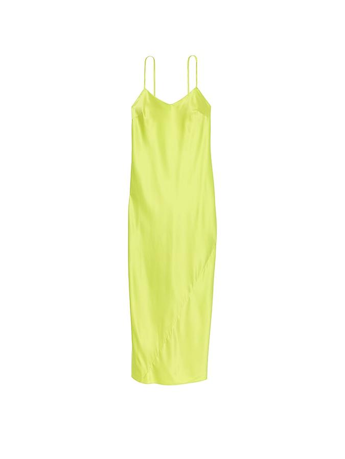 Satin Long Slip Dress image number 2