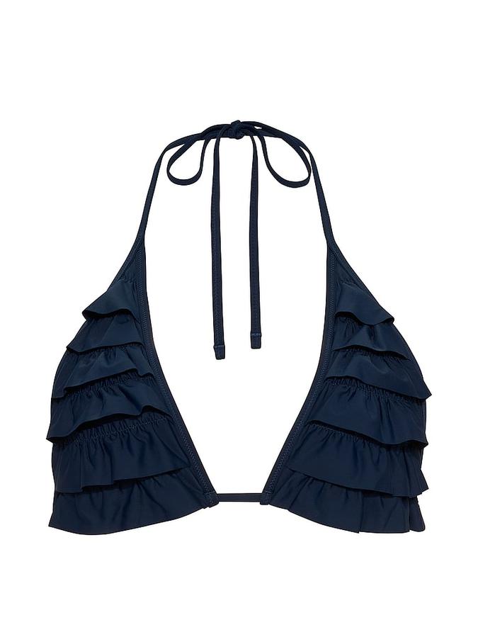 Ruﬄe Triangle Bikini Top image number 2