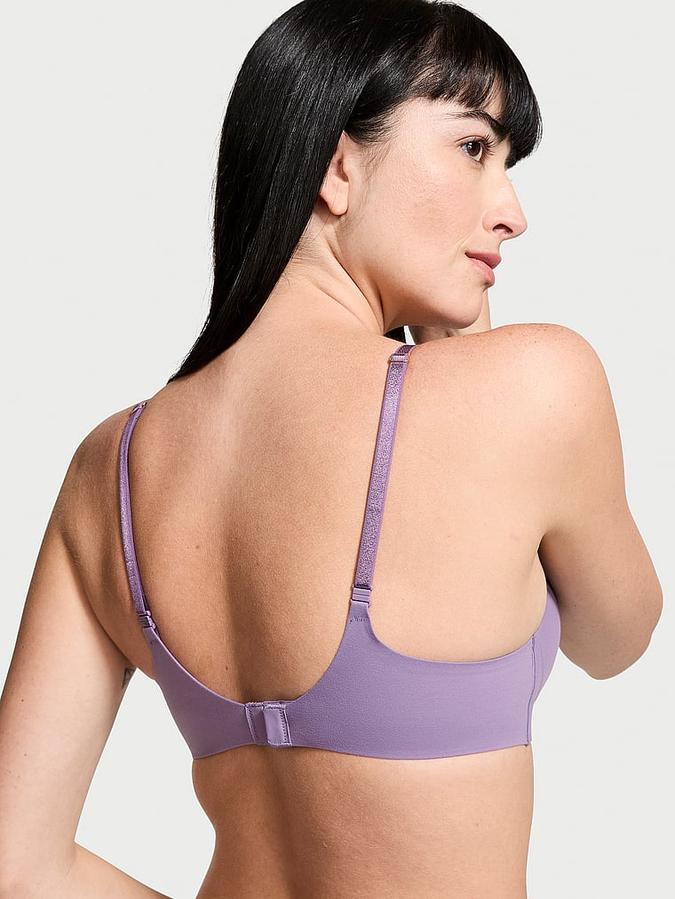 Smooth Wireless Push-Up Plunge Bra image number 1
