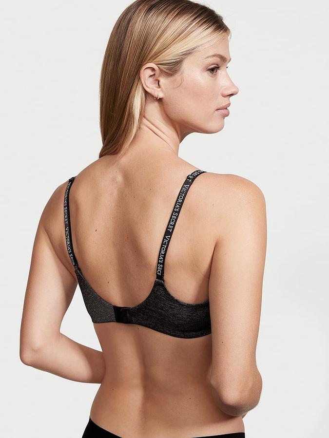 T-Shirt Logo Strap Demi Bra image number 1