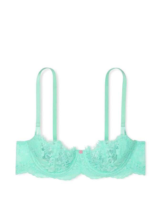 Wicked Unlined Lace Balconette Bra image number 2
