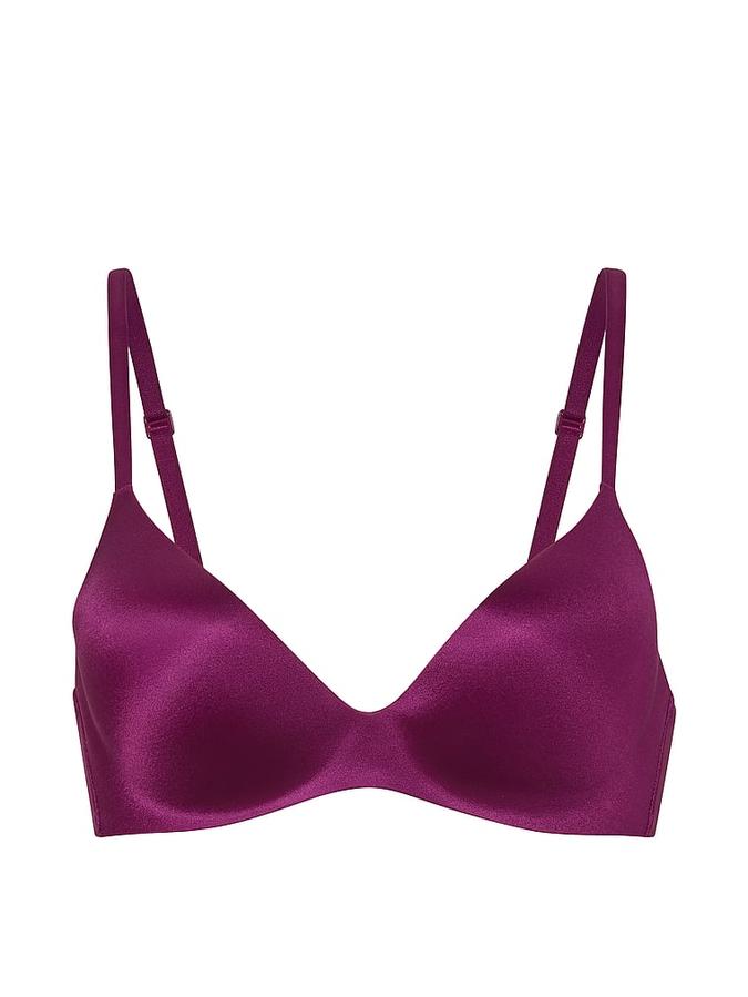 FlexFactor High-Shine Lightly Lined Plunge Demi Bra image number 2