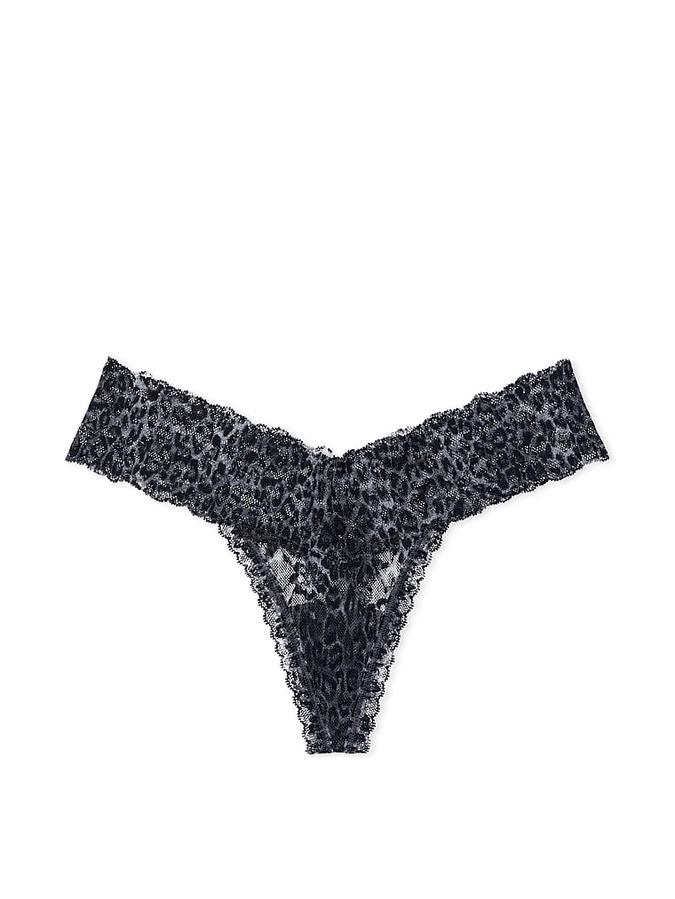 Lace Thong Panty image number 0
