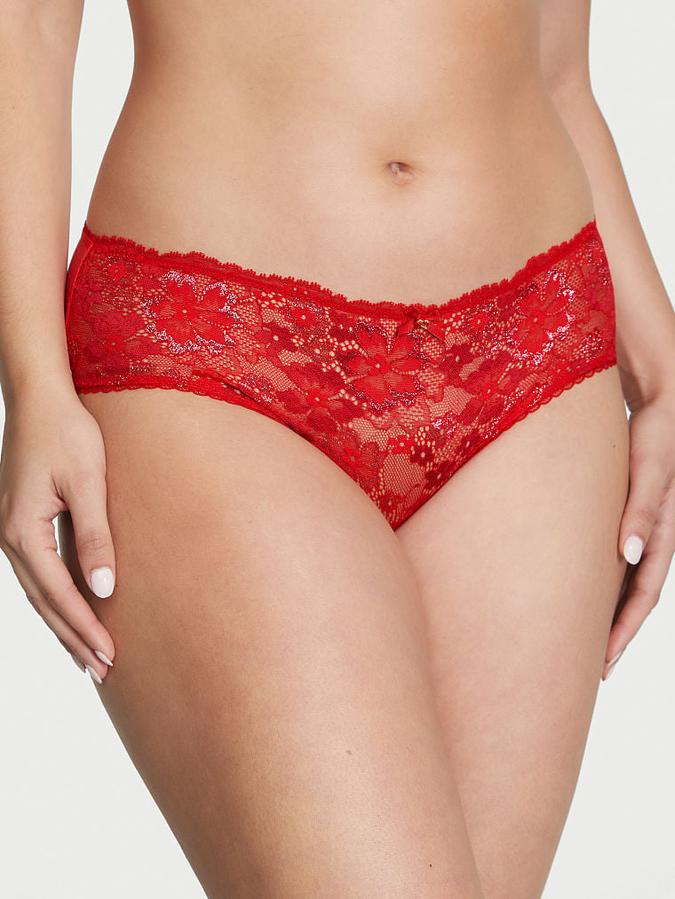 Lace-Front Hiphugger Panty