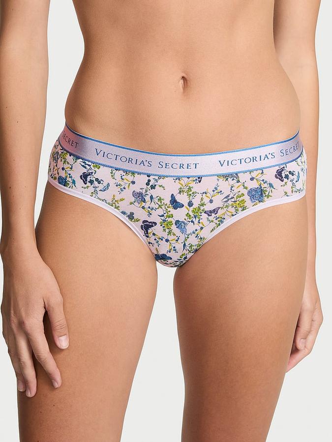 Logo Cotton Hiphugger Panty