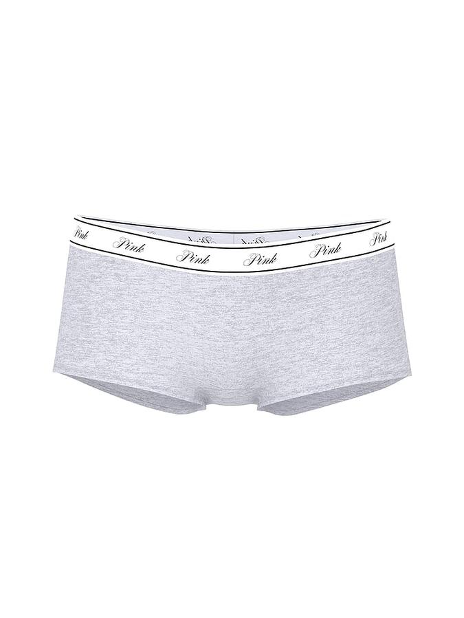 Logo Cotton Shine Boyshort Panty image number 2