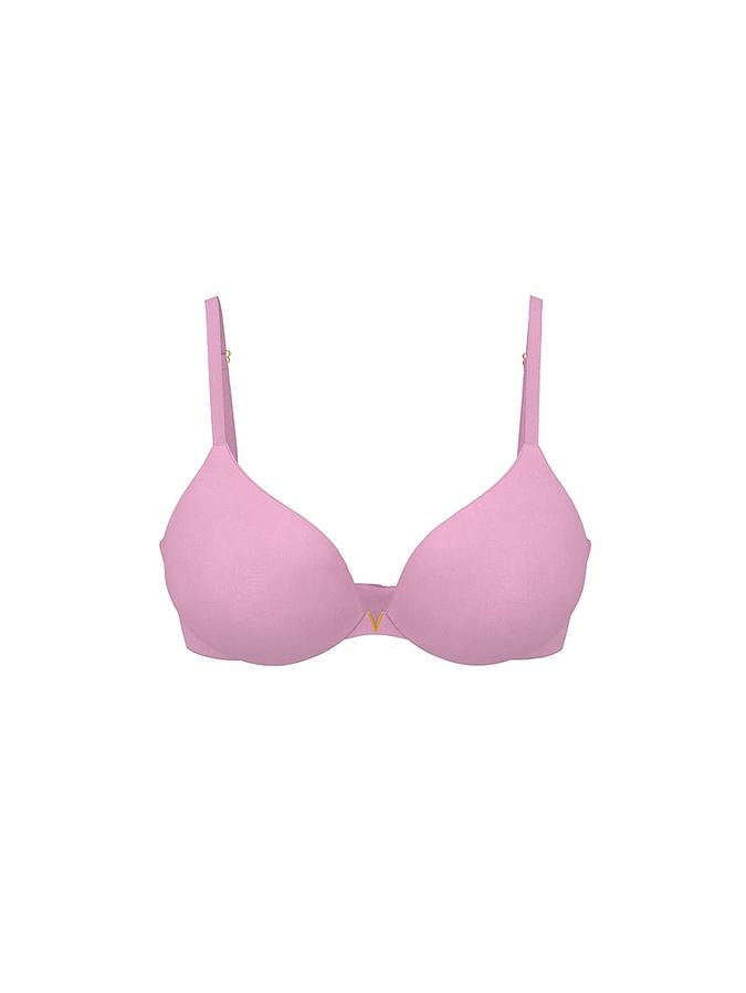 Smooth Lightly Lined Plunge Demi Bra image number 2