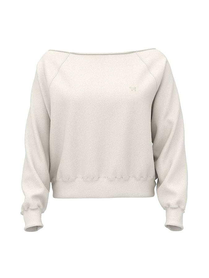Ivy Fleece Off-The-Shoulder Sweatshirt image number 2