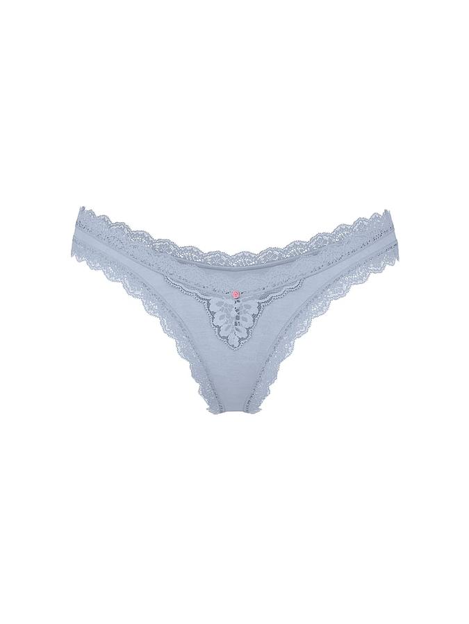 Lace-Trim Brazilian Panty image number 2