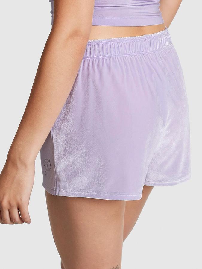Velvet Boxy Sleep Shorts image number 1