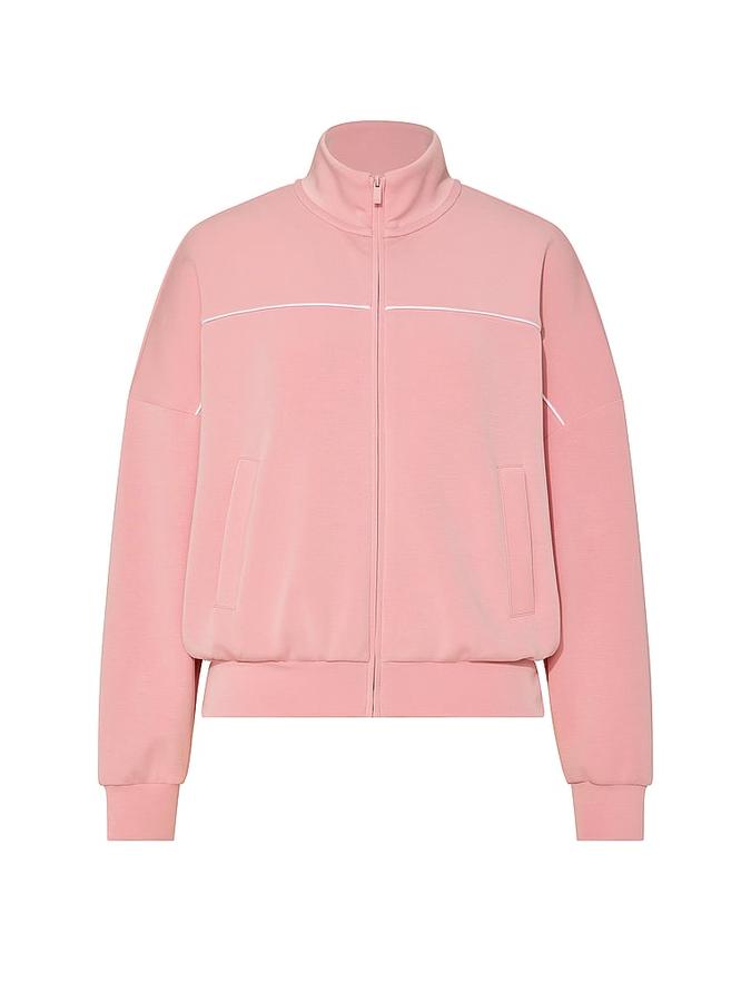 Featherweight Knit Full-Zip Track Jacket image number 2