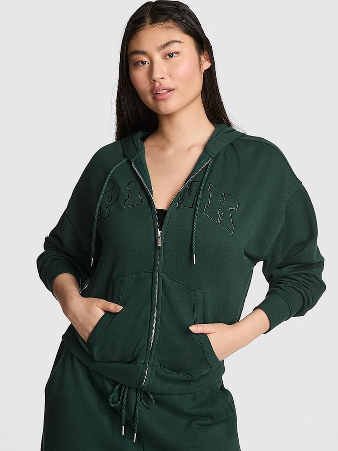 Ivy Fleece Campus Full-Zip Hoodie