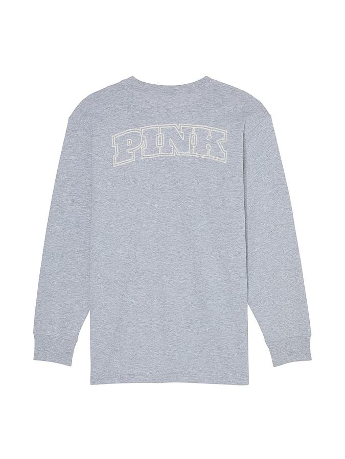 Campus Cotton Long-Sleeve Tee image number 3