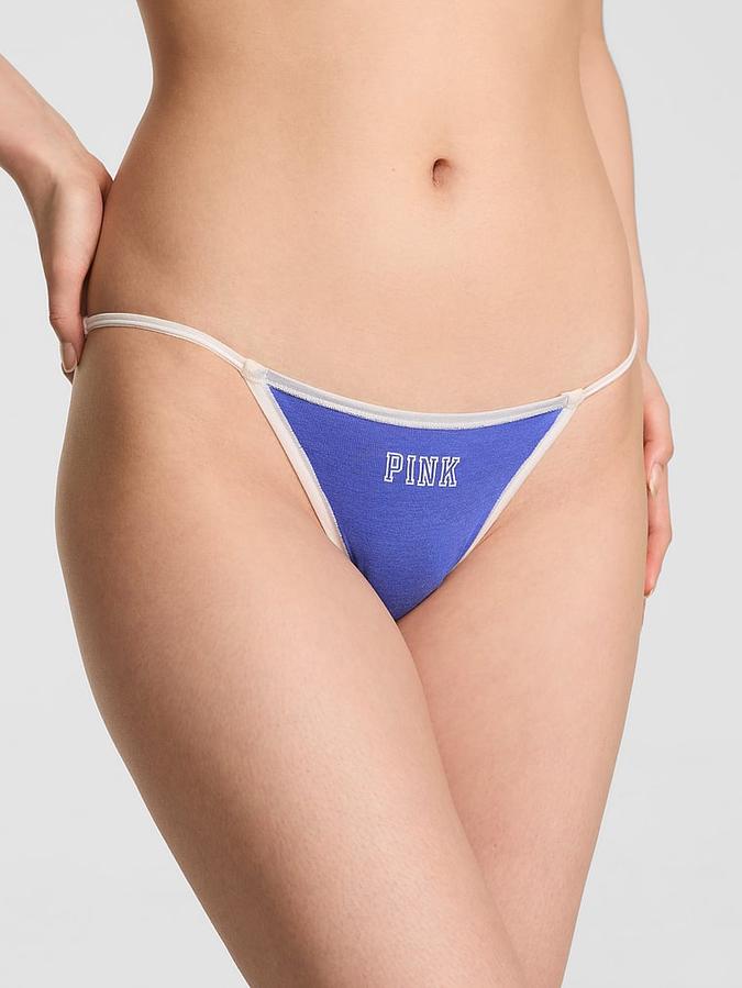 Cotton String Bikini Panty image number 0