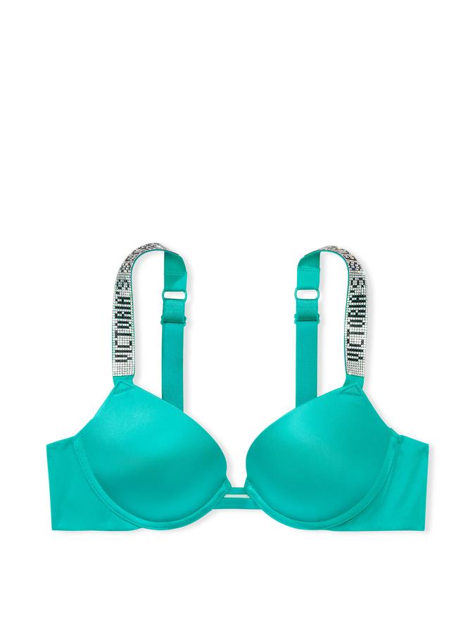 Shine Strap Push-Up Bra image number 2
