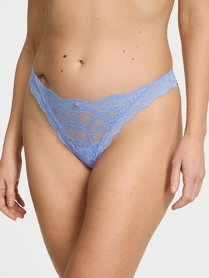 Lace Thong Panty image number 0