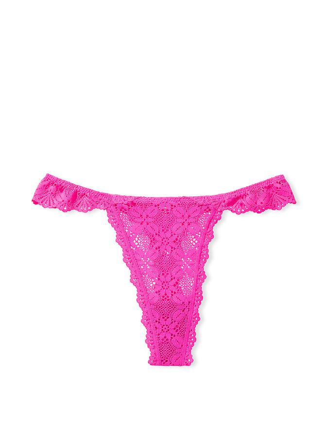 Lace Thong Panty image number 2