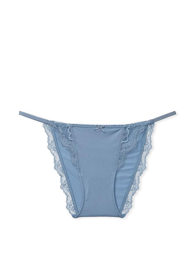 Smooth & Lace Mini String Bikini Panty image number 2