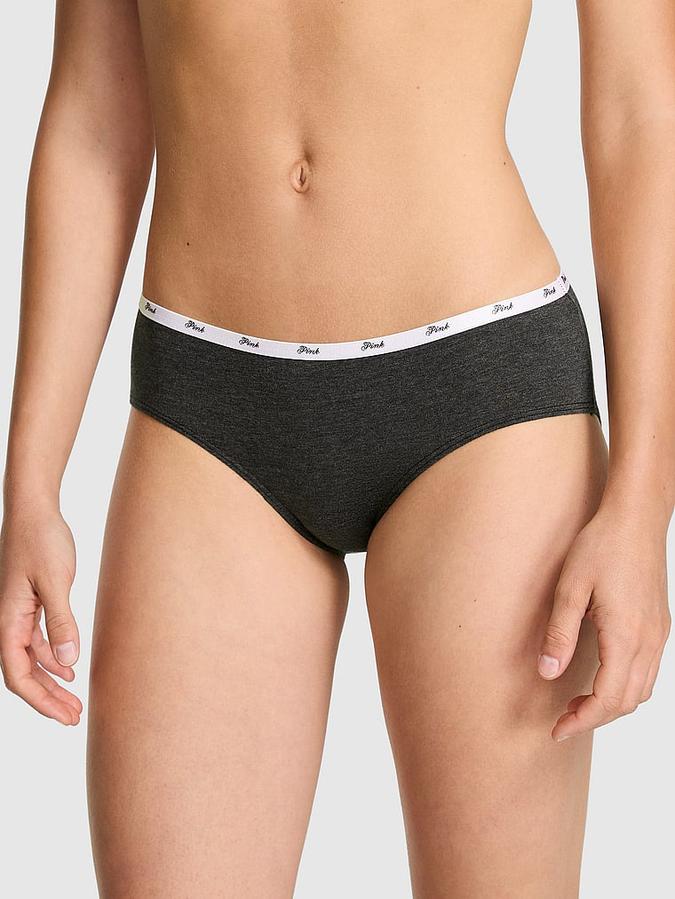 Logo Cotton Hiphugger Panty