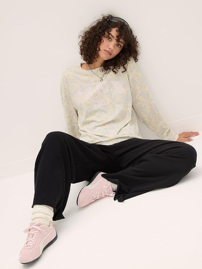 Campus Cotton Long-Sleeve Tee image number 3