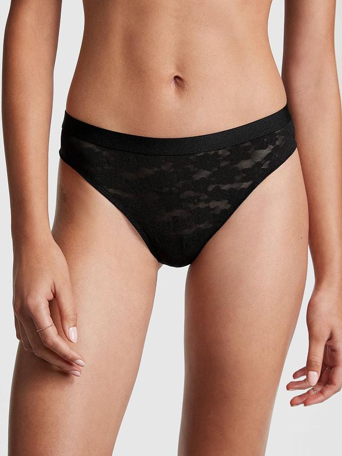 Wear Everywhere Lace Thong Panty image number 0