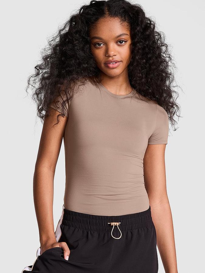 PINK Base Stretch&trade; Short-Sleeve Tee