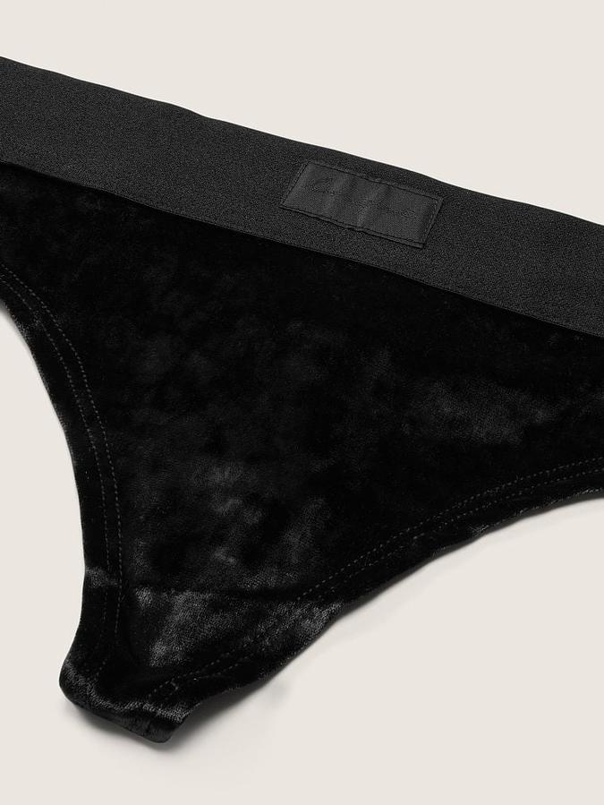Velvet Thong Panty image number 2
