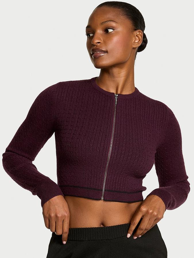 Luxe Cable-Knit Cardigan