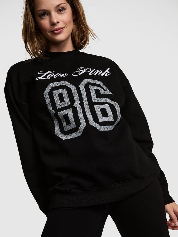 Campus Fleece&trade; Oversized Crew Sweatshirt