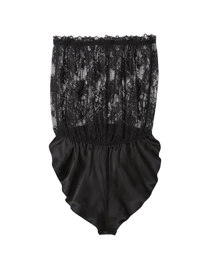 VS Archives Silk Strapless Teddy image number 2