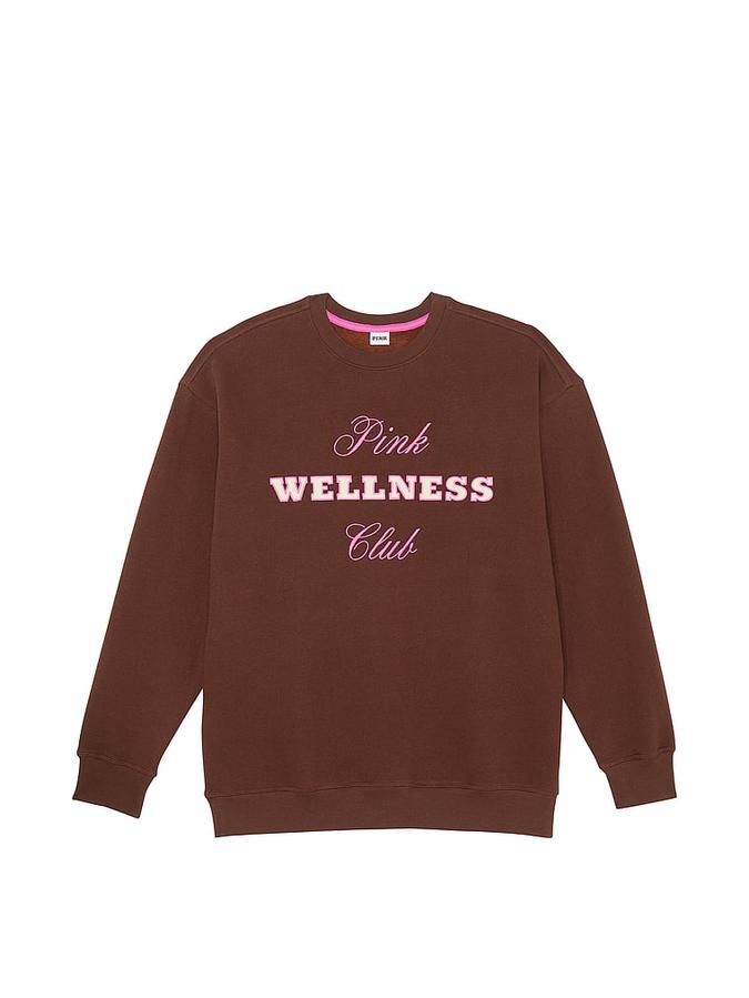 Ivy Fleece Oversized Crew Sweatshirt image number 2