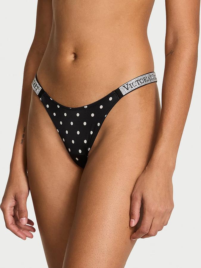 Shine Strap Brazilian Panty