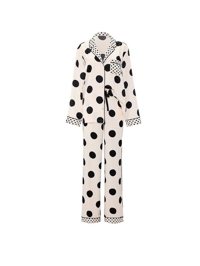 Signature Satin Long Pajama Set image number 2