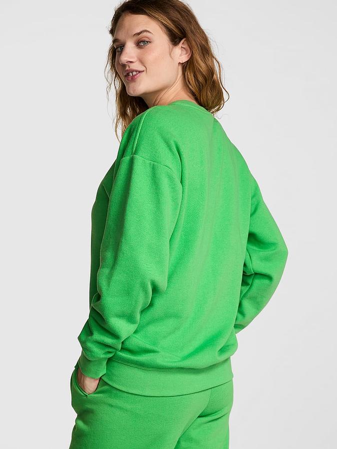 Ivy Fleece Oversized Crew Sweatshirt image number 1