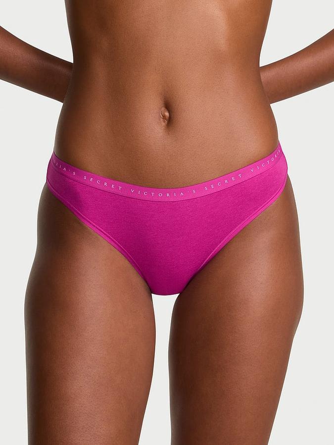 Stretch Cotton Bikini Panty