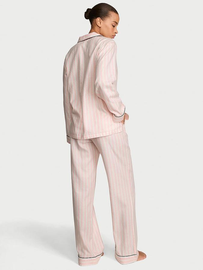 Flannel Long Pajama Set