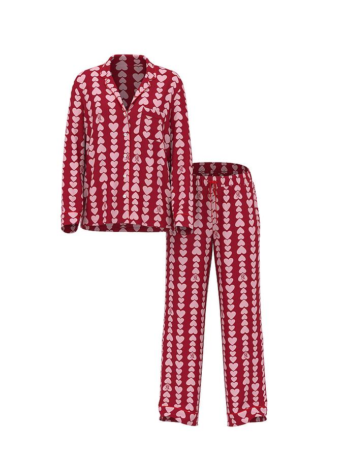 SoSoft&trade; Modal Long Pajama Set image number 2
