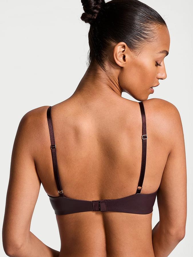 Bombshell Add-2-Cups Faux Leather Push-Up Bra image number 1
