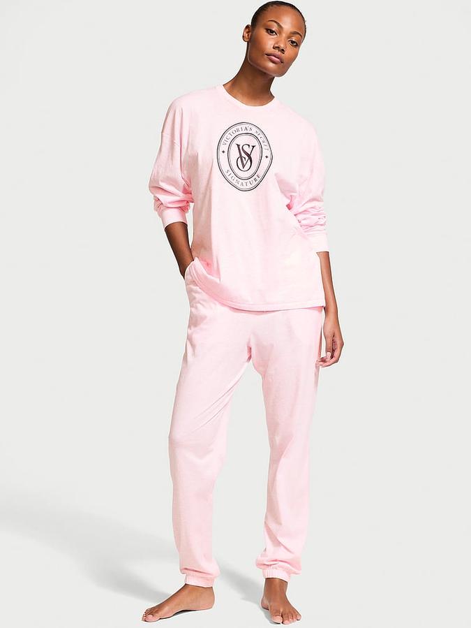 100% Cotton Long Pajama Set image number 0