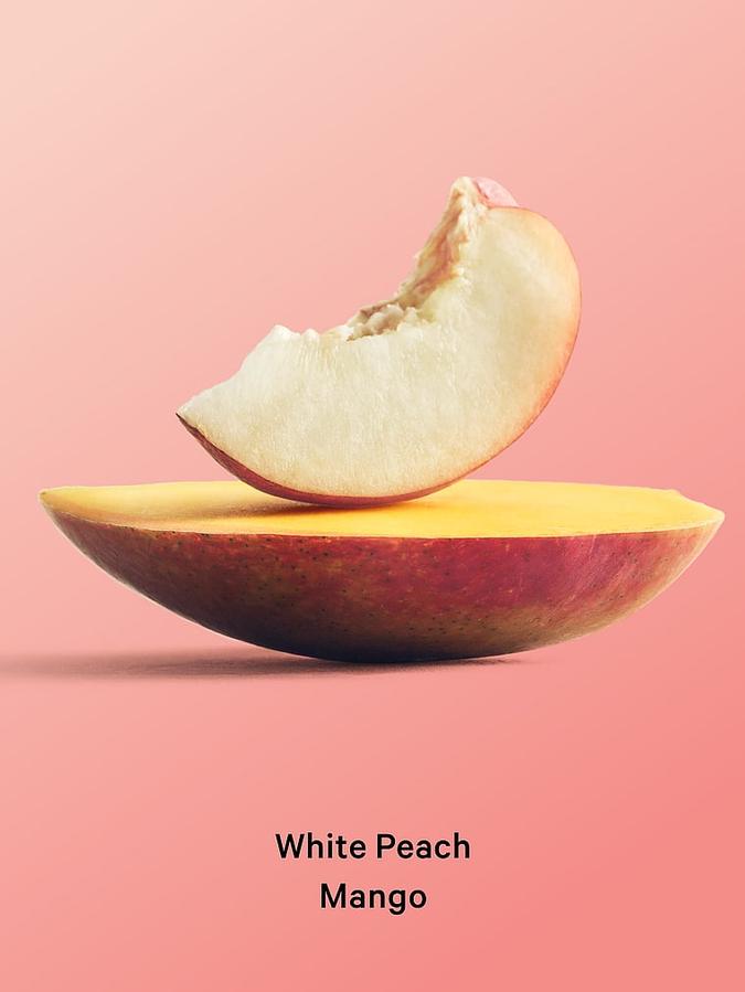 White Peach Mango Body Care Gift Set ft. Reusable Travel Bag image number 2