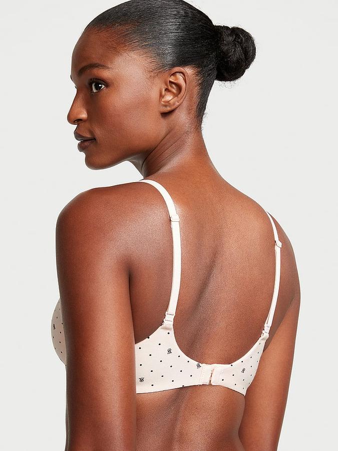Cotton Lightly Lined Demi Bra image number 1