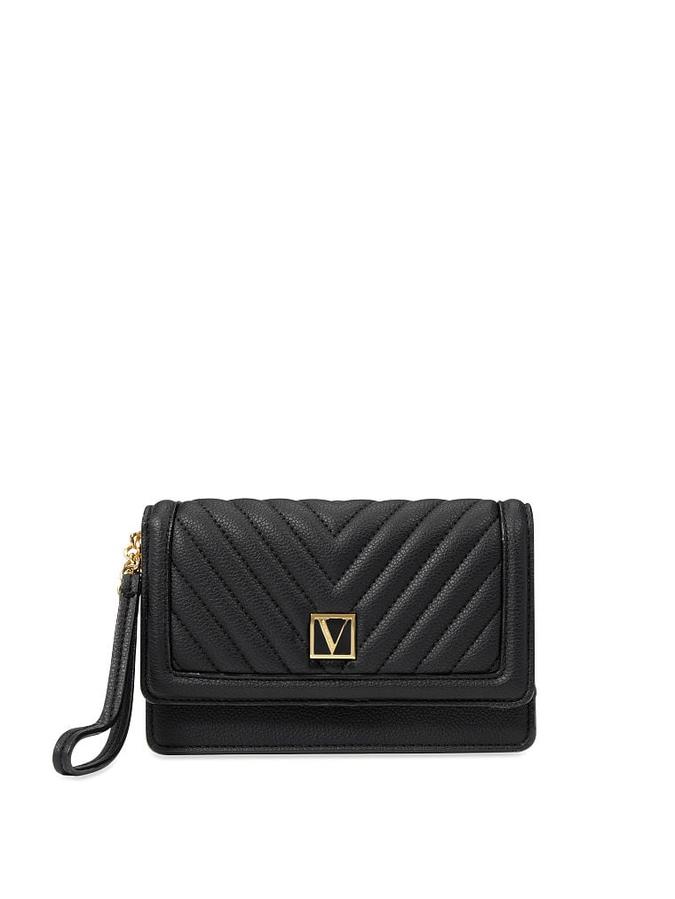The Victoria Phone Wristlet Black image number 0