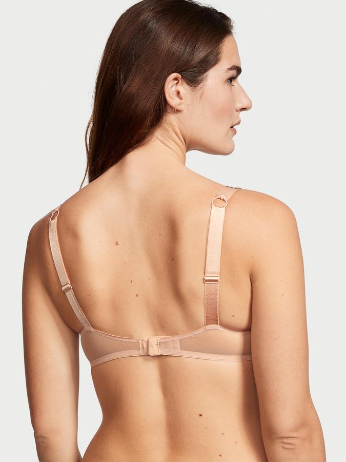Bombshell Add-2-Cups Lace Shine Strap Push-Up Bra image number 1