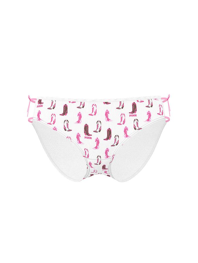 Cotton Side-Tie Bikini Panty image number 2