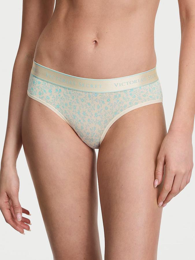 Logo Cotton Hiphugger Panty