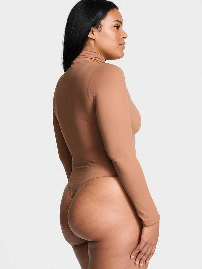 BODYWEAR by Victoria with FeatherSoft&trade; Innovation Turtleneck Bodysuit