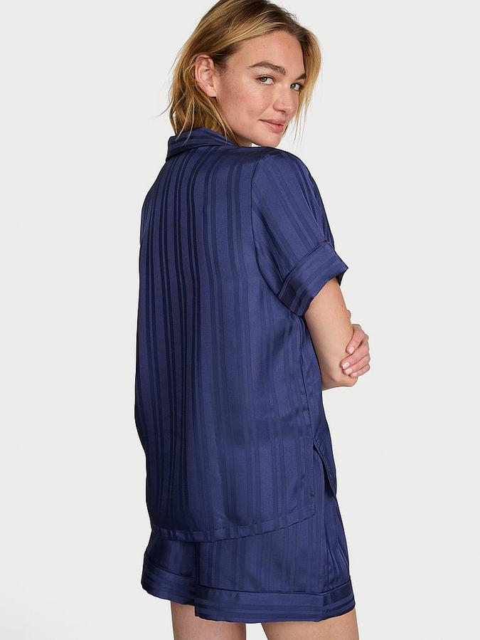 Signature Satin Short Pajama Set