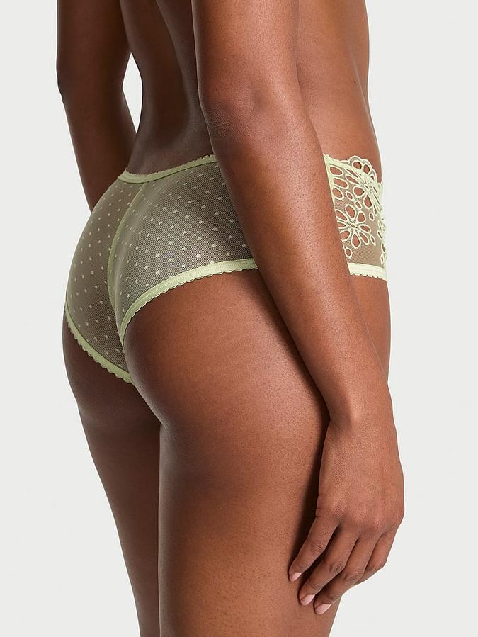 Eyelet Mesh Cheeky Panty image number 1